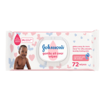 Johnson's baby gentle all over wipes 72's
